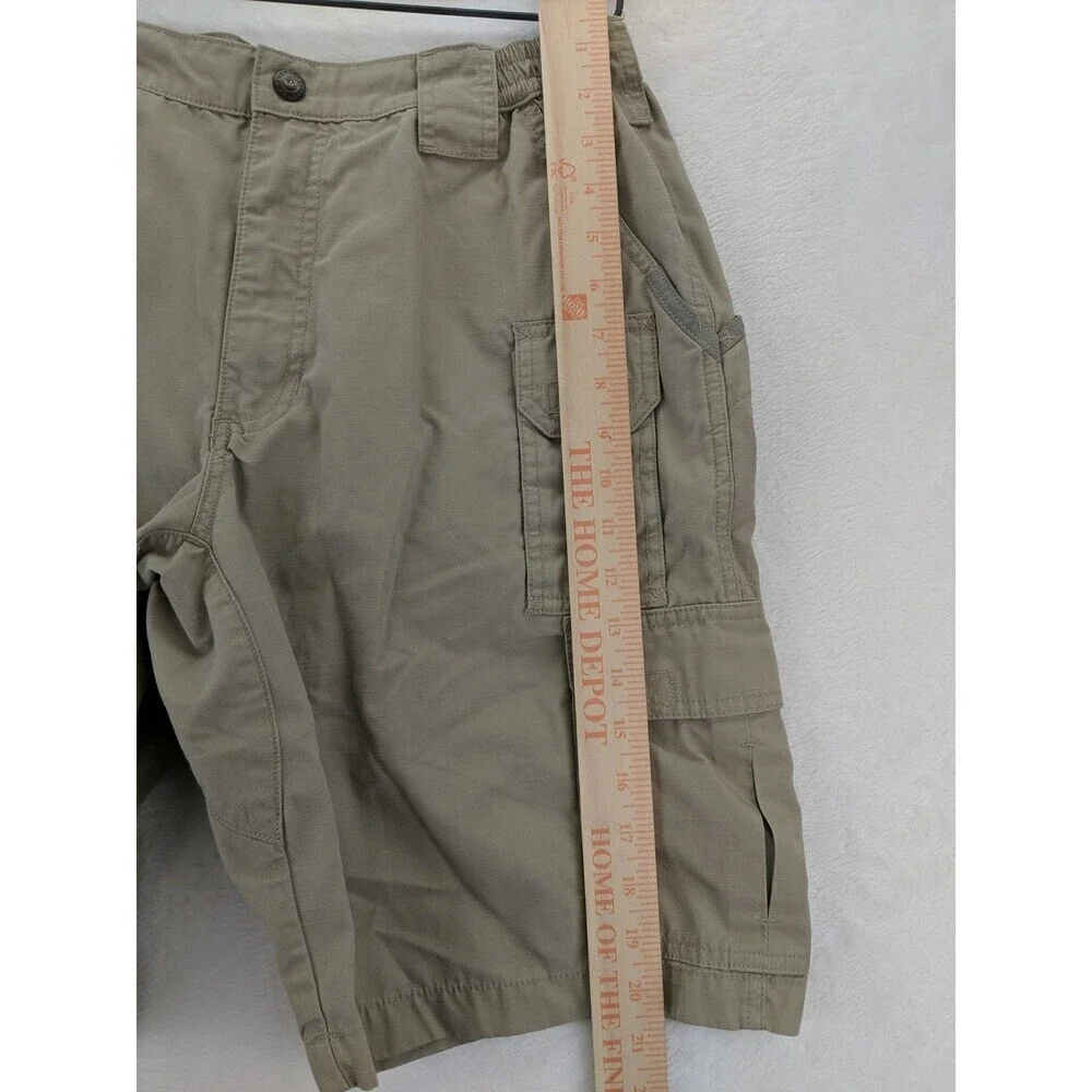 5.11 Tactical Series 73308 Cargo Shorts Mens 32 Utility Ripstop Tan